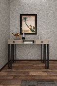 Resim Wood House Gardenya Dresuar -ceviz 