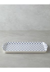 Resim English Home Coaspiral Melamin Tepsi 24x39 Cm Lacivert 