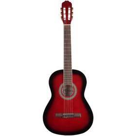 Resim Almira Mg917-rds 4/4 Klasik Gitar - Red Sunburst (başlangıç - Tam Boy) | Kırmızı Sunburst Finish, Akustik Rezonansı Yüksek Gövde, Kararlı Akort Burguları | Uyum: Yetişkin Ve Gençler İçin 4/4 Standart 