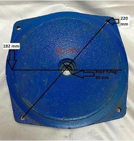 Resim 1.5 Hp Salyangoz Santrifüj Pompa Arka Ara Gövde-yedek Parça 