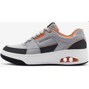 Resim Skechers Uno Court - Low - Post Erkek Gri Sneakers 183140 Ccor Gri 