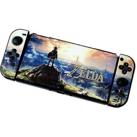 Resim Jzcat Nintendo Switch Oled Kılıf Oyun Temalı Bölünmüş Kılıf-oz02 