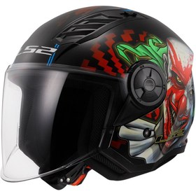 Resim LS2 AIRFLOW 2 HAPPY DREAMS MAT KASK 