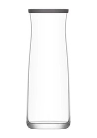 Resim LAV Vera Cam Karaf Tekli 1,2 L Gri Silikon Kapaklı (Sürahi ) 