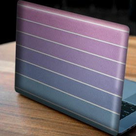 Resim Keskin Pembe Gradient Notebook Sticker, Laptop sticker,, Hp Sticker, Asus Sticker, 15.6 inç Sticker 