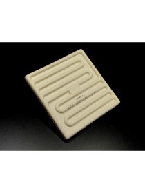 Resim Infrared Seramik Isıtıcı Rezistans Düz 122X122MM 650W 230V Beyaz Renk Sfe Model 