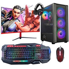 Resim Turbox Tx5151 i5 4440 16GB Ram 512GB SSD 4GB GTX1050Ti 23.6 75Hz Curved Oem Paket 