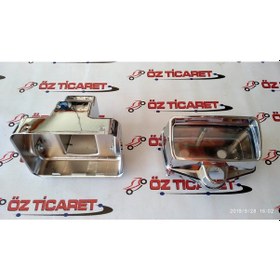 Resim Cg Far Tası + Km Kabı Nikelaj Set 