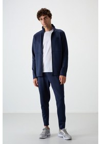 Resim Tommy Life Bran İndigo Scuba Kumaş Erkek Eşofman Takım - 85199 İndigo 