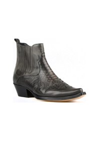 Resim Footcourt Gri Erkek Western Kovboy Bot 