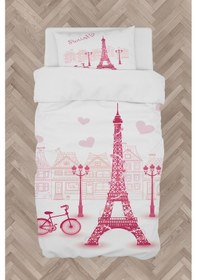 Resim Mekta Home Bebek Ve Çocuk Odası Eyfel Kule Desenli Nevresim Takımı 