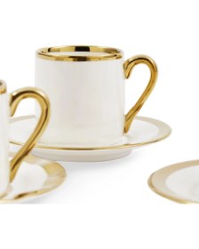 Resim Pols Potten Espresso Cups Golden Finds Set 4 