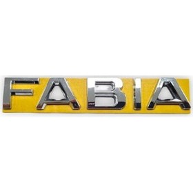 Resim Skoda Fabia 3 2015-2021 Arka Bagaj Kapağı Fabıa Model Yazısı 5j6853687aa 