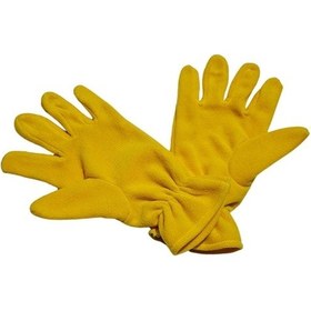 Resim Yetişkin Sarı Polar Eldiven Sarı 