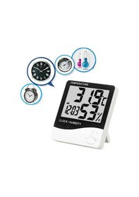 Resim Farissu Dijital Ekranlı Termometre Saat 