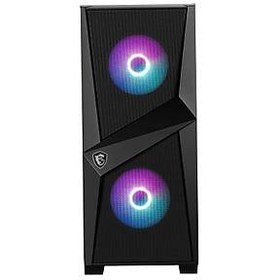 Resim Msi Mag Forge 100R Temperli Cam 2X A-RGB Fan, 1X 120MM Fan ATX Gaming Bilgisayar Kasası 