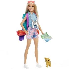 Resim Barbie Kampa Gidiyor Oyun Seti HDF73 