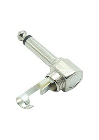 Resim Mono L Tip Metal Gitar Jack 6.3 MM 