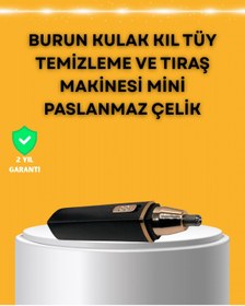 Resim Belle Fusion BFS USB Şarjlı Sessiz Burun ve Kulak Kılı Temizleme Cihazı 