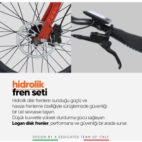 Resim Strada Cycles E-Via 20 Jant Hidrolik Disk Katlanabilir Elektrikli Bisiklet 