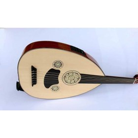 Resim Profesyonel Maun Elektro Ud Gitar Burgulu 