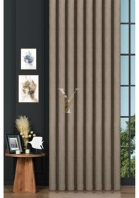 Resim Petek Fon Perde V-1009 Kum Beji Kum Beji 