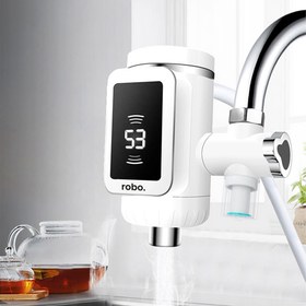 Resim robo Dijital Elektrikli Sıcak Su Musluğu 
