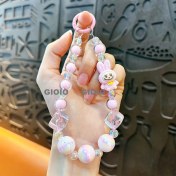 Resim Silver1 Yeni Sevimli Çizgi Film Işıklı Işık Kulomi Büyük Kulak Köpek Hediye Kutusu Anahtarlık Araba Okul Çantası Dıy Kolye Hediye (Yurt Dışından) 