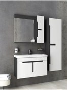 Resim NETDEKO Tempo 80 Cm Cm Banyo Dolabı (boy Dolap Dahil ) 