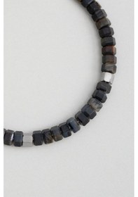 Resim So Chic Jasper Taşlı 22 Cm Çelik Erkek Bileklik Çelik 