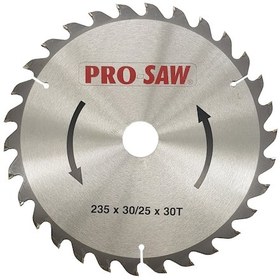 Resim Pro-Saw Ps51229 Ahşap Sunta Daire Testere Bıçağı 235 MM 30 Diş 