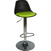 Resim Boombar Nadya Bar Sandalyesi - Yeşil Deri - 9537S0110 