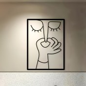 Resim 1 Adet Mizahi Koku Tasarımı Siyah Demir El & Göz Çizim - Banyo Dekoru için Retro Soyut Duvar Sanatı, Dayanıklı Demir Tel Sanat, Yeniden Kullanılabilir Esprili Ev Dekorasyonu, Komik Banyo Duvar Sanatı, Tuhaf İç Tasarım, Yüksek Kalite İşçilik, Mizah Severler 