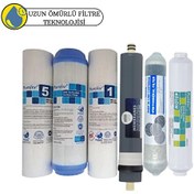 Resim Pemax Water Solutions Purefer Açık Kasa Çift Sedimentli Sertifikalı 6'lı Platinium Mebran Şeffaf 4'lü Mineral 