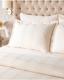 Resim Madame Coco Auvergne Çift Kişilik Jakarlı Saten Nevresim Takımı - Gold Ntjs-100002çift Kişilik-gold 