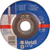 Resim Craftomat 115 mm Metal Taşlama Taşı (Mavi) 