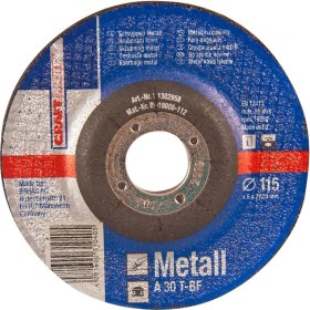Resim Craftomat 115 mm Metal Taşlama Taşı (Mavi) 