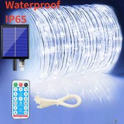 Resim 30m 300 LED Ultra Uzun Tüp 2024 Yeni Ürün - Uzaktan Kumandalı Güneş Aydınlatması - Su Geçirmez IP65 