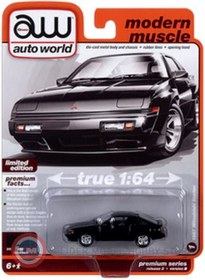 Resim 1:64 Autoworld 1987 Mitsubishi Starion in Gloss Black 