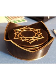 Resim Opencart Çakra Sembolü Bardak Altlıkları Sadece Plastik Aparattır 