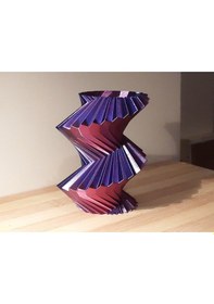 Resim Opencart Yönlü Spiral Vazo Sadece Plastik Aparattır 