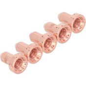 Resim Aubyhe 5 Adet Bakır Nozzle Ucu - Thermal Dynamics Sl60 Sl100 Plazma Kesici Torçları İçin Hassas Kesim Performansı Sağlar 