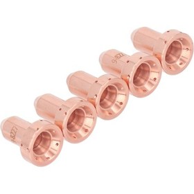 Resim Aubyhe 5 Adet Bakır Nozzle Ucu - Thermal Dynamics Sl60 Sl100 Plazma Kesici Torçları İçin Hassas Kesim Performansı Sağlar 