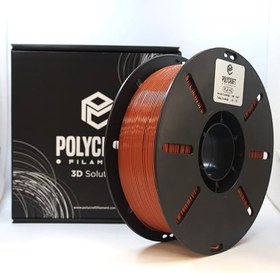 Resim Polycraft Pla Filament Hq Filament 1.75 mm -1 kg - Kahverengi 