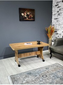 Resim hey modüler mobilya Ada Tekerlekli Orta Sehpa 