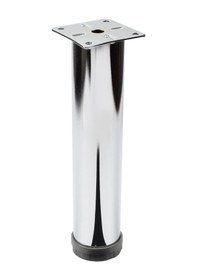 Resim Mey İthalat Metal Krom Ayak 42 Mm Çap 15 Cm Yükseklik 