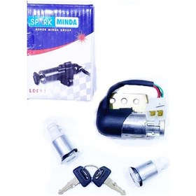 Resim Honda Kinetic Nh 100 Kontak Seti Minda 
