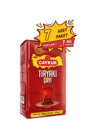 Resim Tiryaki Dökme Çay 1000 Gr. Yedili Paket 