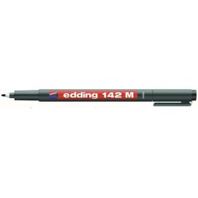 Resim Arduino Edding 142 M Baskı Devre Kalemi "KALIN" UÇLU SİYAH- Asetat Kalemi 