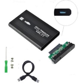 Resim TCL Sata 2.5" USB 3.0 Harici SSD Harddisk Taşınabilir HDD Kutusu Siyah 